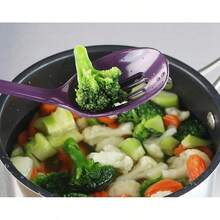 Calypso Basics por Reston Lloyd Juego de utensilios de melamina, Blanco, 1 - Ciruela - Ver 8