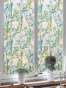 1 Roll Frosted Glass Privacy Film, Stained Glass Window Film, Frosted Glass Film Privacy Window Stickers Non-Adhesive Glass, PVC Film Removable Static Gel Window Film , Shade Window Stickers For Bathroom, Living Room, Home, Office Doors Frosted Decorative Household Electrostatic Adhesive Frosted Glass Window Stickers Wall Stickers Room Decor Wall Decor Wall Sticker Personalised Stickers