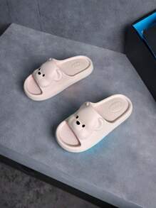 Chancletas de EVA para adolescentes, diseño de dibujos animados en color rosa, livianas y transpirables, de uso casual tanto en interior como exterior