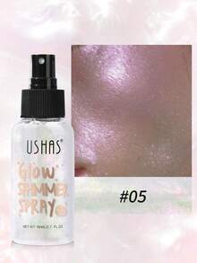 身体高光喷雾，速干不粘腻，液体闪光高光，持久亮泽，适合派对、音乐节妆容 - 彩色 - 查看 15