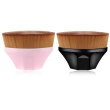 1/2 pezzi di Pennello Magic Foundation Powder nr. 55 con scatola, pennello a petalo, set di pennelli per il trucco, set di pennelli trucco portatile, strumenti di bellezza per il trucco