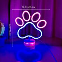 1 pièce Enseigne au néon tête de vache rose 11x10x0,7 po environ 28x25,5x1,8 cm Lumière décorative à LED, alimentée par batterie ou USB (flamme, nuage, éclair, pont arc-en-ciel) Lumière néon pour bureau ou décoration murale, toile de fond pour diffusion en direct d'influenceur, convient pour la chambre, la maison, les fêtes, les anniversaires, les demandes en mariage, la Saint-Valentin, la Fête des mères, la décoration de Noël