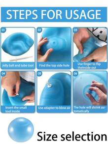 1pc Water Balloons, Giant Beach Balls, Jelly Balloons, Adult Garden Outdoor Swimming Pool Accessories, Reusable, Stress Relieving, Outdoor Games, Summer Swimming Pool Baths, Backyard Entertainment Party Supplies, Encouraging Sports Activities And Social Interaction, Beach Essentials, Pool Float