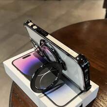 Funda de teléfono transparente, a prueba de agua y golpes, resistente a los arañazos, con soporte magnético en las 4 esquinas anti-caída para Poco X7 Pro/X6Pro/X5/X4 GT/X3Pro/F7Pro/F7Ultra/F6Pro/F5 Pro/F4/F3/M6 Pro/C61/C65/C75