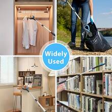 1pc 32 Inch Folding Claw Gripper - Practical Lightweight Home Tool Suitable For Elderly And Household Cleaning, Foldable Lightweight Picker