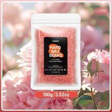 50g/100g 硬蜡专业豆，脱毛蜡豆，适用于巴西比基尼、面部、眉毛、腋下、手臂、胸部、背部、腿部 - 彩色 - 查看 10