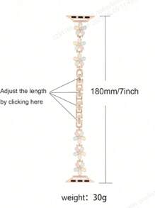 1 Stück bunte Roségold Blume mit fünf Blütenblättern Metallband kompatibel mit Band 38mm 40mm 41mm 42mm 44mm 45mm 46mm 49mm, Damen Fashion Armband Stil, geeignet für Series Ultra S10/9/8/7/6/5/4/3/2/1 Smartwatch (Uhr nicht enthalten), bestes Geschenk für Freundin und Freunde