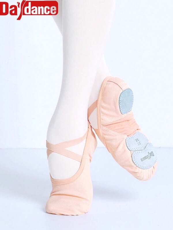Daydance Ballet Dance Shoes Sneakers For Women Ballerina Adult Flats Ballet Slippers Sole Elastic Soft Shoes