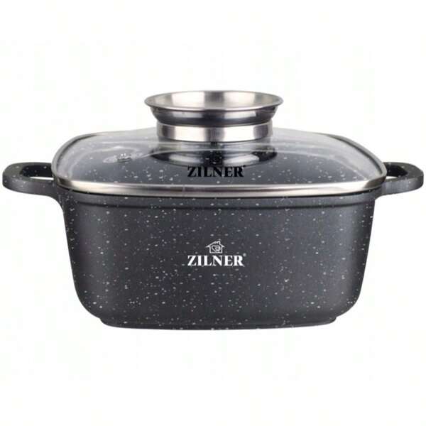 GARNEK BRYTFANNA MARMUR 6,5 L 28cm ZILNER ZL-9012