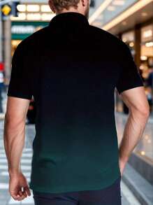 Men's New Breathable Short Sleeve Polo T-Shirt, Summer
