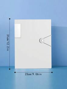 A4 Transparent Multi-Layer File Folder, Student/Office Document/Contract/Archive Organizer,Back To School,School Supplies - Multicolor - View 2