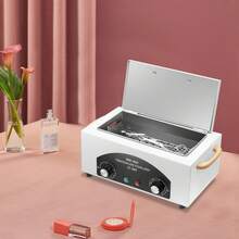 Sterilizer, Nail Sterilizer, 300 Watt 2 Liter Nail Sterilizer, Metal Hair And Nail Sterilizer With Handle, Metal High Temperature Sterilizer For Hairdressers Nail Salons - 查看 4