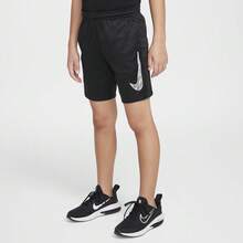 Nike 青少年男孩休闲针织短裤 K NK DF TRPHY23 SHORT GX HF8081-010 - 黑色 - 查看 2