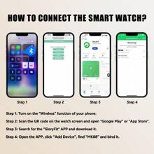 GUHUAVMI GUHUAVMI Luxury Smart Watch For Women, 1.75inch(4.45cm) HD Curved Screen With Bluetooth Call, Custom Face Dial, Information Push, Music, Multi-Sport Mode Watches, Women's Physiological Health, Sleep Monitor Fitness Tracker Bracelet, IP68 Waterproof Smartwatch For Android IOS, The Best Gift For Girlfriend, Mother, Wife Or Sisters