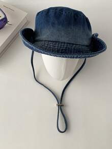 1 件复古水洗做旧渔夫帽，女士户外防晒宽边钓鱼徒步露营帽，适合夏季男士太阳帽夏季帽子，适合徒步旅行和钓鱼等夏季户外活动