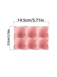 1 件陶瓷鸡蛋架，用于鸡蛋储存的厨房配件，防止鸡蛋碰撞，整理厨房空间