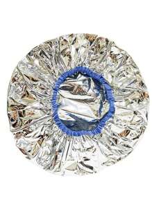 2 piezas de Gorros de Aluminio Acondicionadores, Gorros de Ducha Reforzados para Tratamientos de Aceite Caliente, Gorros de Tratamiento de Cabello Reutilizables, Adecuados para Uso Doméstico y Salón, Herramientas para Teñido de Cabello y Tratamiento con Aceite Caliente