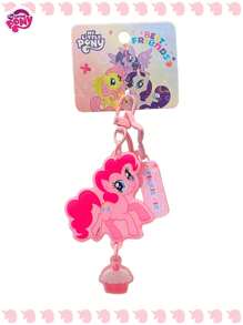MY LITTLE PONY 1个创意汽车钥匙扣，书包挂件卡通人物情侣挂件小礼物，动漫主题，多种图案可供选择，单个装饰钥匙扣，适合毕业礼物，送给女朋友的礼物，生日庆祝，礼物，万圣节，圣诞节，毕业礼物，感恩节礼物，礼物，情人节，装饰品，家居装饰，情人节礼物，礼品