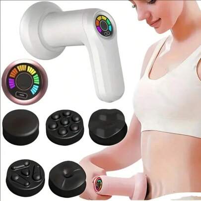Cellulite Massager, Body Sculpting Machine, Lymphatic Drainage Massager, Stomach Massager, Vibrating Cellulite Roller,Handheld Beauty Sculpt Massager For Belly Butt Waist Leg Used At Home Mother's Day