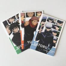 Jujutsu Kaisen 1pc Jujutsu Kaisen Notebook, Fushiguro Megumi Workbook, Gojo Satoru Lined Notebook, Itadori Yuji Journal, B5 Student Exercise Book Stationery, Back To School Supplies