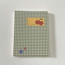 1pc Cute Tomato Grid Notebook, Easy To Carry Mini Blank Notebook, Suitable For Diary, Drawing, And Bookkeeping, School Supplies,Back To School - Multicolor - View 11