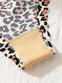 5pcs Women Seamless Leopard Print Briefs, Low Waist Comfortable Sexy Bikini Panties For Fitness & Sport - Multicolor - View 10