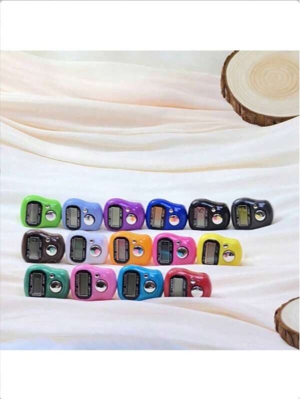 1pc-2pcs-3pcs-5pcs-12pcs Rosary Counter Rings, Electronic Counter Ring, Convenient Finger Counter For Meditation, Prayer, Yoga, Sports, LED Display