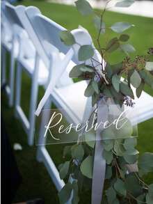 1 pieza Señal reservada para boda, Señal reservada, Señal de boda reservada, Señal de boda reservada, Señal de silla reservada, Señal de mesa reservada, Cartel de boda de acrílico, Señales reservadas, Carteles de boda, Señalización de boda, Señales de boda reservadas, Decoración de boda, Regalos de cumpleaños de verano, Útiles escolares, Decoración de habitación - Multicolor - Ver 14