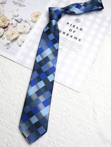 1pc Unisex Casual Polyester Plaid Bow Tie, Suitable For All Seasons - Multicolor - View 17