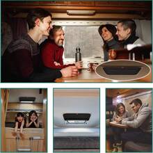 1 Set RV Skylight Thermal Insulation Cover, Waterproof Sunshade Canvas For Travel Trailer, Foldable RV Windshield And Awning Cover - Multicolor - View 6