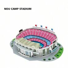 World Cup 3D Stereo Puzzle Football Stadium Model, World Cup Building Puzzle Sports Arena