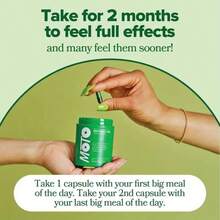 MOTO Metabolism Capsules – Natural Formula To Support Calorie Burn & Improve Eating Habits | 30-Day Supply - 3 件 - 查看 2