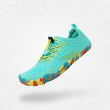 Men's And Women's Saguaro Minimalist Shoes With Zero Drop, Lightweight Breathable 5 Wide Toes Barefoot Shoes - Red - View 6