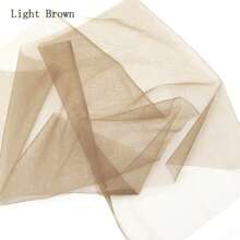 1/2 HD Ultra-Thin Invisible Swiss Lace For Wig Making, DIY, Beginners - Breathable Soft Lace Front Closure, Wig Cap, Hair Accessories - Multicolor - View 6