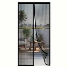Easy Install Magnetic Screen Door - Prevents Insect Invasion, Draws In Fresh Air | Self-Sealing, Heavy Duty Mesh Curtain Suitable For All Seasons | Perfect For Bedroom And Home Decor, Hands-Free, Partitions