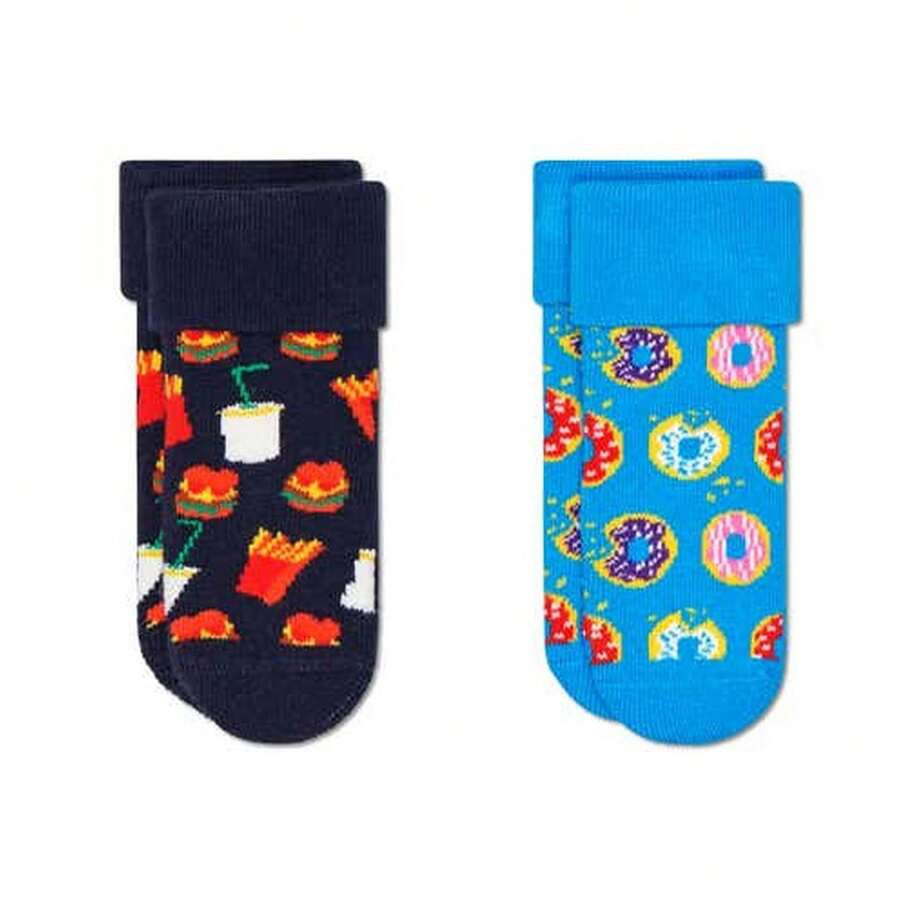Lässig Chaussettes Chaudes Pour Enfants Et Bébés - Coton Bio GOTS, Pack De 3, Ultra Douces Et Antidérapantes