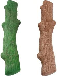 Outward Hound Dogwood Wood Durable Dog Chew Toys, Real Wood & Calming Hemp, 2-Pack, Medium - Dogwood & Fresh Breath (Gói 2) - Xem 16