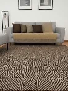 Jacquard Rug 2.00 M X 1.40 M Non-Slip Geometric Living Room Office Bedroom