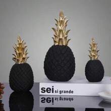 Tuzsocr Pineapple Decorative Statues, Decorative Figure For Living Room, Desk Decoration