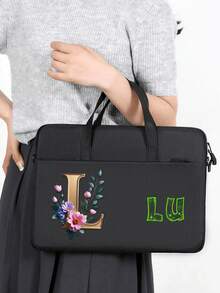 1 Peça Bolsa para Laptop Leve Personalizada de 14/13 Polegadas, Bolsa de Ombro Mensageira para Notebook, Presente para Dia dos Pais, Dia das Mães, Dia do Professor, Volta às Aulas, Halloween, Uso Geral, Grande Capacidade, Versátil, Multifuncional, Colorida, Fofa, Adorável, Simples, Engraçada, Kawaii, Minimalista, Transporte, Casual Empresarial, Básica, Personalizada, Única, Presente Ideal para Ele, Presente Ideal para Ela, Família, Amigos, Namorada, para Aniversários, Feriados/Férias, Outdoor/Passeios/Viagem/Caminhada/Estádio/Esportes/Escalada, Negócios/Transporte/Trabalho/Escritório, Bolsas de Laptop Personalizadas - Multicolorido - Visão 5