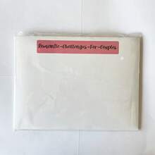 Valentine's Day Gift, 100 Spots Scratch Off Poster, Date Night Challenge Scratch Card, Couples Gift With Envelope School Supplies,Back To School