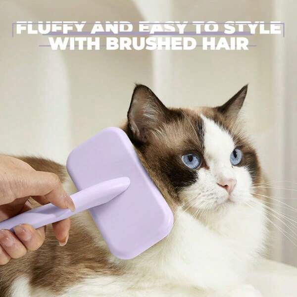 Peigne à chat tirant sur les cheveux, Brosse pour animaux de compagnie, Peigne spécial à aiguille pour chien et chat, Accessoire pour ours en peluche