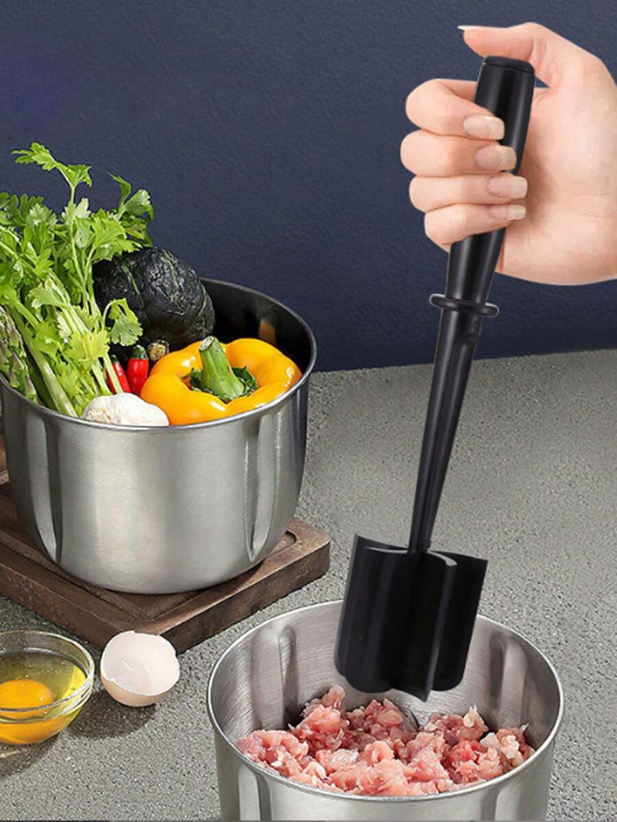 1pc Mincer, Rice Mixing Stirrer, Grinding Pounding Spatula, Grinder, Cooking Scraper