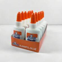 Crayola Elmer's Glue-All Multi-Purpose Liquid Glue, Slime Glue & Craft Glue, Washable, Safe, Extra Strong And , Ideal For Children, Great For Making Slime - 40ml Each, 12 Count