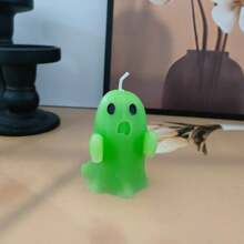 1 Stück, 17 Formen Halloween Geist duftende Kerze, Heimdekoration, Feiertagsgeschenk, Badezimmer Duft