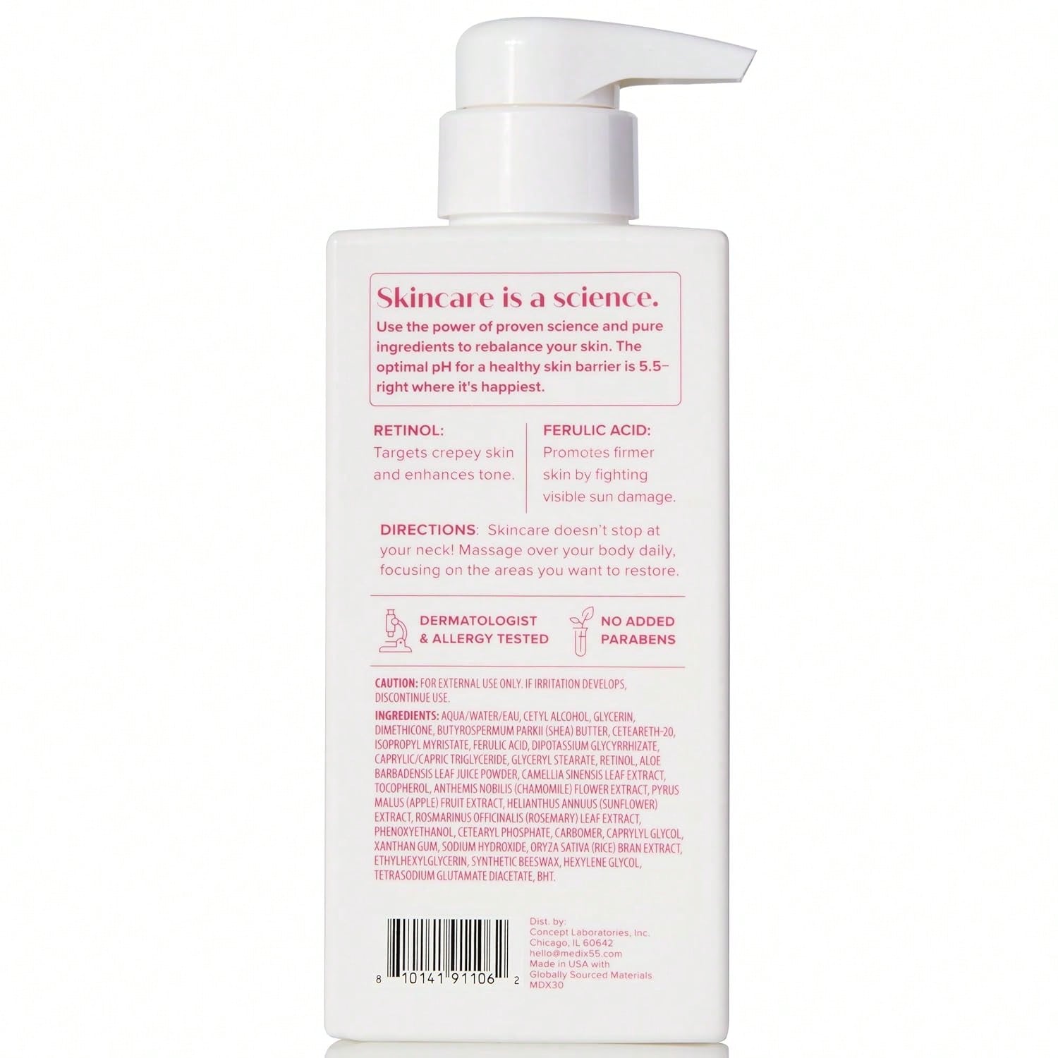 Fragrance-Free Retinol Face & Body Cream