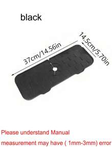 1pc Silicone Drain Mat, Kitchen & Bathroom Faucet Anti-Splash Sink Drain Mat