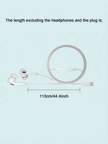 AIRUIKA Soft Silicone In-Ear Wired Headphones, Lightning Interface Earphones Compatible With IPhone 7 And Above - GS-e002 - View 9