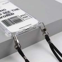 Korean Style In-Stock Oblique Strap Detachable Anti-Drop Braided Phone Lanyard