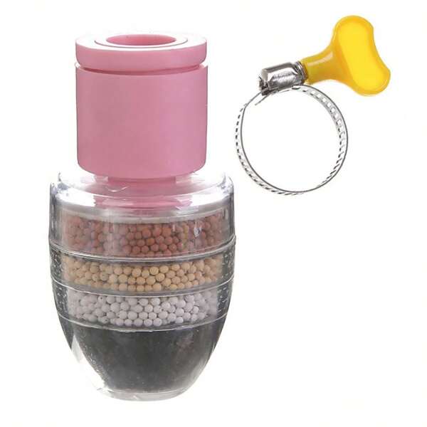 Filtro de agua para grifo - Carbón activado para grifo - Cartucho de filtro de agua limpia para grifo - Actualización de filtro de grifo con interfaz universal
